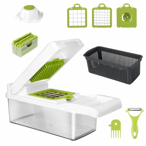 Vegetable chopper with - vegetable,